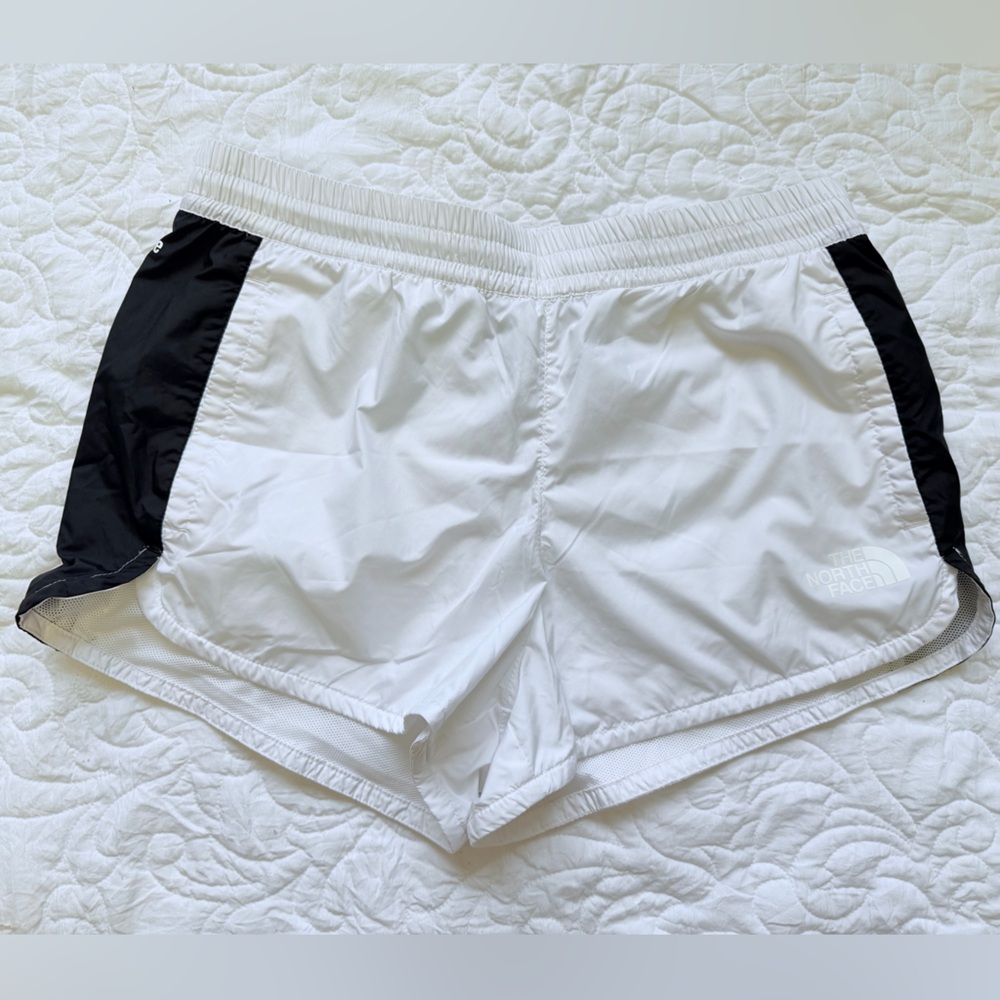 The North Face Black and White Athletic Shorts